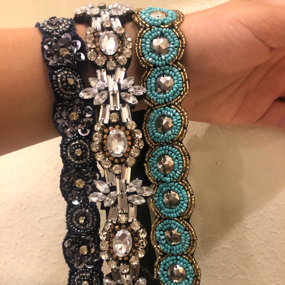 Set of 3 Statement Headbands